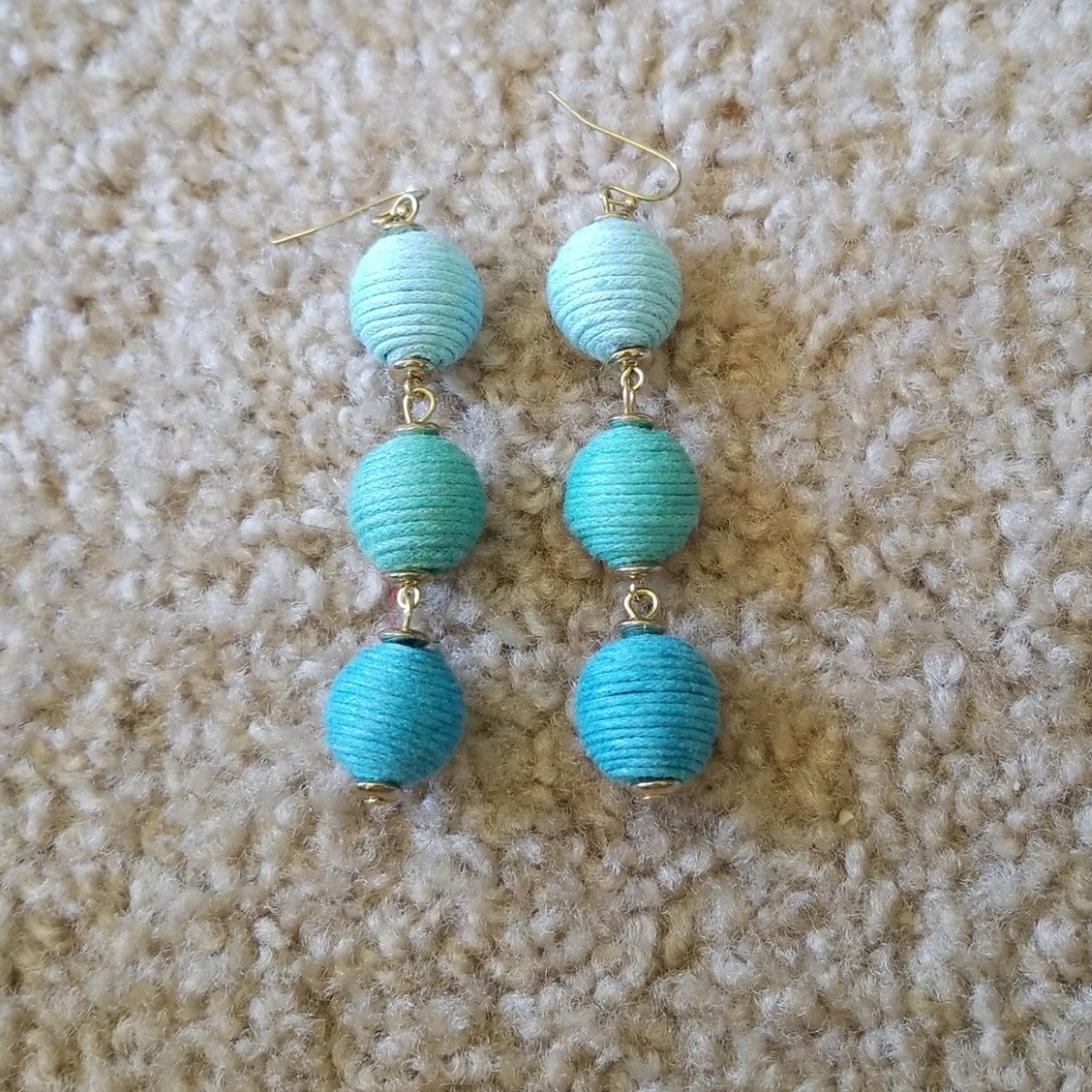 Cute blue earrings